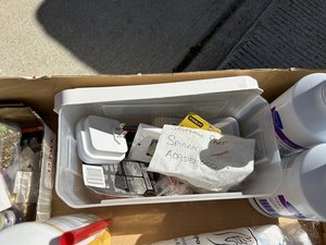 Photo of free Mr. & Ms Fixit/CleansIt Delight box (NW DC Friendship/Chevy Chase)