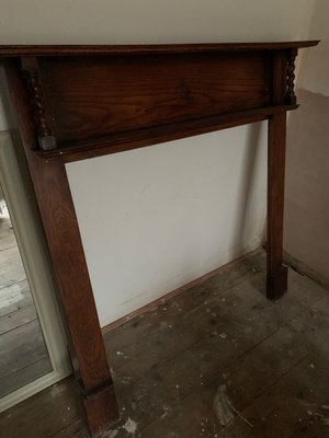 Photo of free Wooden decorative mantle piece (Bexhill TN39)