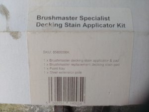 Photo of free Decking stain kit (Steyning BN44)