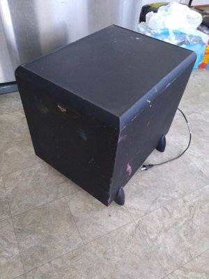 Photo of free Home Theater subwoofer speaker (Newport News, Bruton Ave)