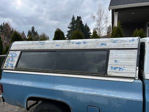 Photo of free Full size truck canopy (Green Meadows neighborhood)