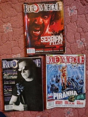 Photo of free Rue Morgue magazines (Abbey Hey M18)