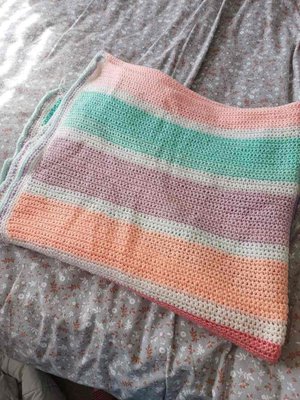 Photo of free Crochet blanket & double bed set (Grangetown SR2)