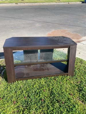 Photo of free Beautiful Wooden TV Stand (Valley Village)