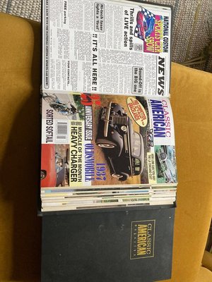 Photo of free American car magazines (Annfield Plain)