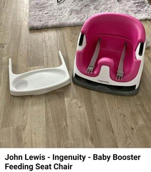 Photo of Ingenuity baby booster feeding seat (Stevenage SG2)