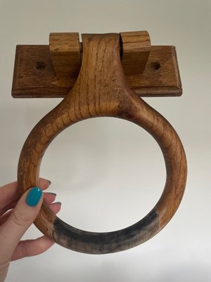 Photo of free Wooden towel ring (Rathcoole, Co. Dublin)