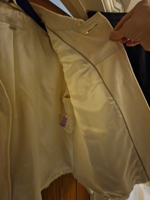 Photo of free Cream jacket, M&S size 12 (needs dry cleaning) (Shoreham-by-Sea BN43)