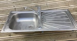 Photo of free Stainless Steel Kitchen Sink + Mixer Tap (Whoberley CV5)
