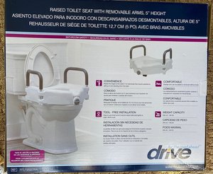 Photo of free Raised Toilet Seat (Railroad District)