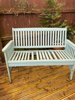 Photo of free two garden benches (BA11)