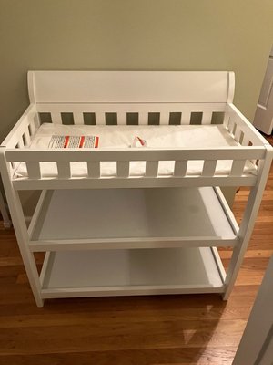 Photo of free White Changing table (Green Tree)