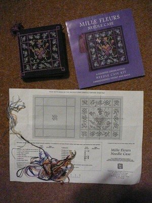 Photo of free Embroidery chart for needlecase (SG17 (Shefford))