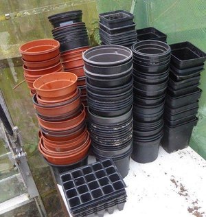Photo of free pots - craft materials (baldock SG7)