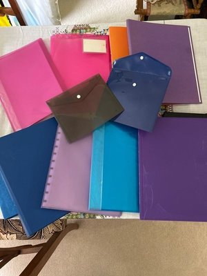 Photo of free A4 folders and files (Battersea SW11)