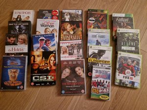 Photo of free DVDs, XBox 360 games (Calcot RG31)