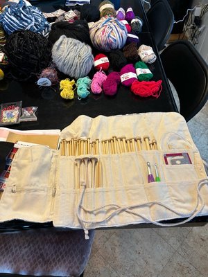 Photo of free Yarn and Knitting Supplies (Brookfield)