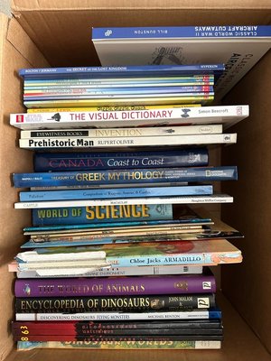 Photo of free 2 boxes of English books (Kemptville)