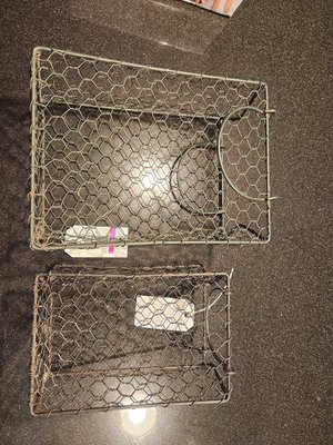 Photo of free Set of Metal Baskets (West Concord MA)