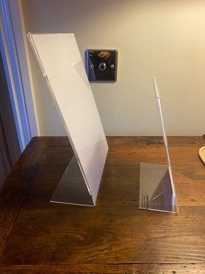 Photo of free Perspex Display Stand A4 and A5 (Sidmouth)