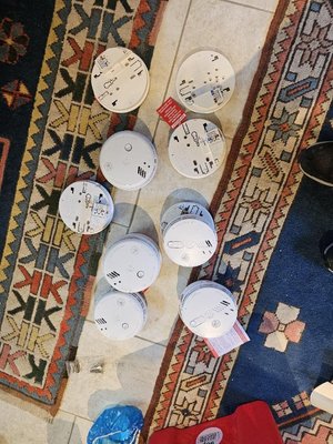 Photo of free Collection of aico smoke alarms (CM17 Harlow)
