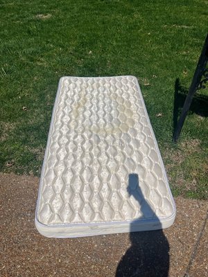 Photo of free Twin mattress (121 Windham Circle 37075)