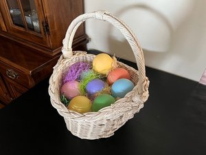 Photo of free Large Easter basket w/eggs (Finksburg - Carroll County)