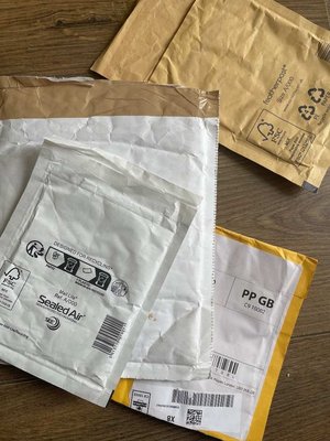 Photo of free Selection of used padded envelopes (Little Herberts GL53)