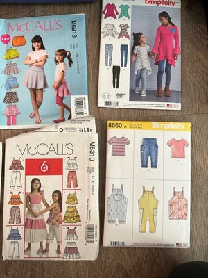 Photo of free 6 kids clothes sewing patterns (University City)