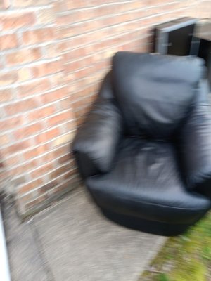 Photo of free Leather Chair, Love Seat, and Sofa (95th and Pulaski)