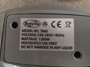 Photo of free Breville sandwich toaster (Saltford)