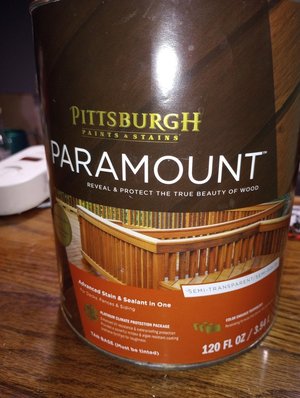Photo of free Paramount Exterior Stain unopened (Parker Ave & Pearl St 60505)