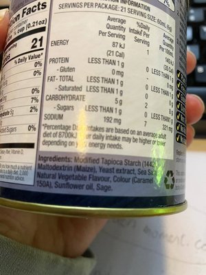 Photo of free FODMAP diet suitable gravy (Putnoe MK41)