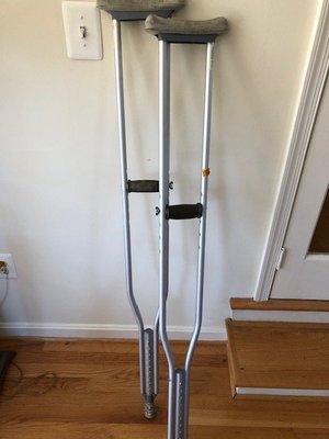 Photo of free crutches (20882/Goshen area of G'burg)