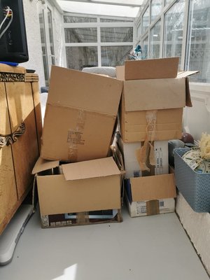 Photo of free 8 boxes (Pentre Berw LL60)