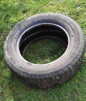 Photo of free 2 x car tyres (Woodley RG6)