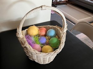 Photo of free Large Easter basket w/eggs (Finksburg - Carroll County)