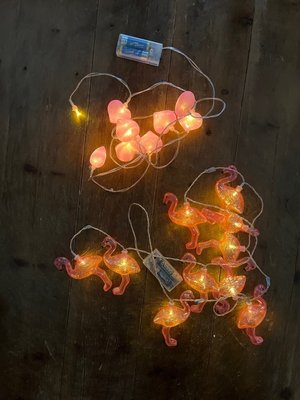 Photo of free Pink heart/ flamingo lights (Heage DE56)