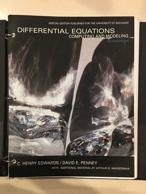 Photo of free Differential Equations book (Ashley)