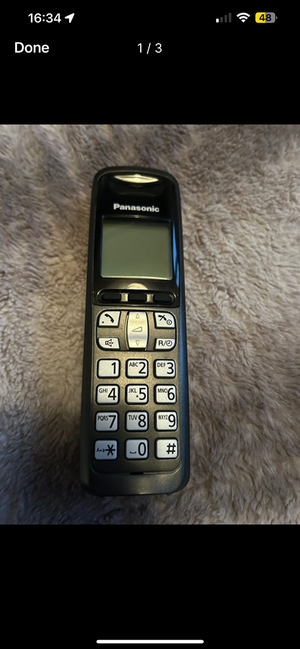 Photo of free Panasonic answering machine (PE4)