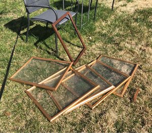 Photo of free Glass pieces, 16x20 (Broomall - Lawrence Park area)