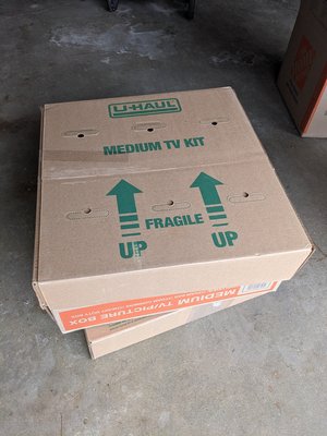 Photo of free Moving boxes and packing supplies (West Main Hill)