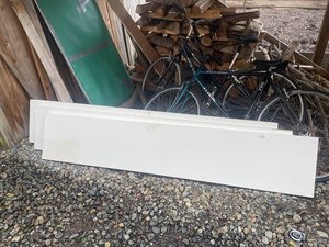 Photo of free 2 bi-fold doors white (Bothell/mill creek)