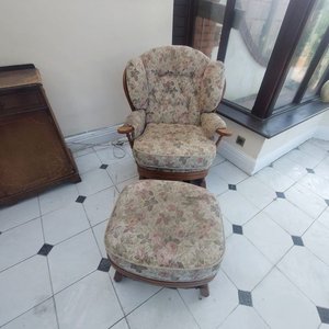 Photo of free Sofa and rocking chair (Bowers Gifford SS13)