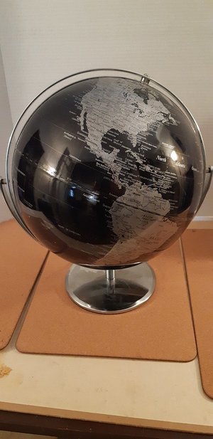 Photo of free Black and Silver globe (North Toronto)