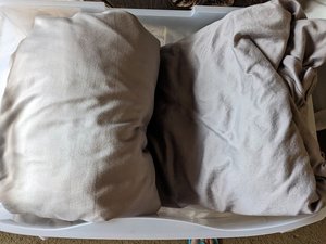 Photo of free Bed sheets (Missouri City)