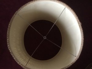 Photo of free 1960's BigMid-Cent modern lampshade (OakBrook south of Yorktown)