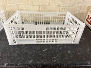 Photo of free Plastic light stacking crates (CH60)