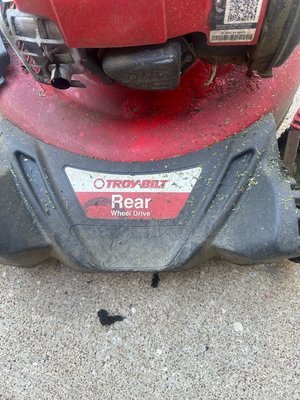 Photo of free 21” walk behind mower (Middle Brook & Clear Lake Blvd)