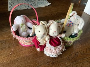 Photo of free 2 Easter baskets and decorations (Rockville/Derwood - near Metro)